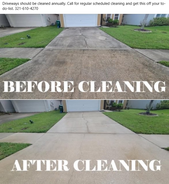 JPC pressure washing project