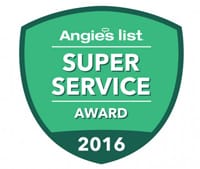 Angie's List Super Service badge